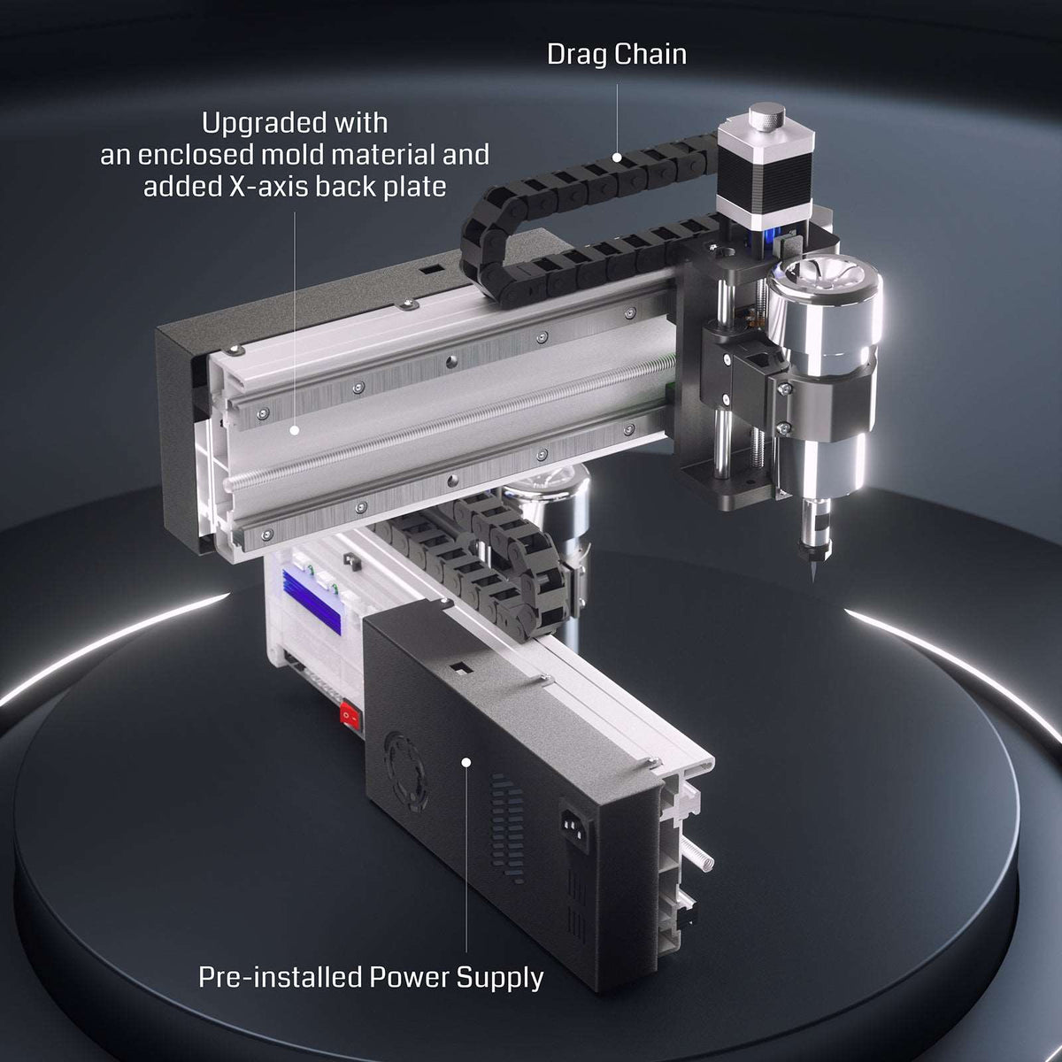 3020-PRO MAX V2 CNC router for metal carving and cutting