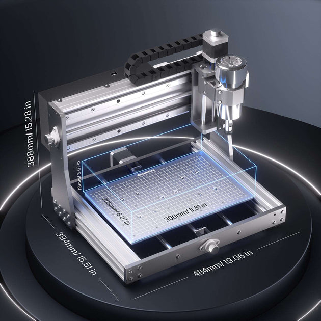 3020-PRO MAX V2 CNC router for metal carving and cutting