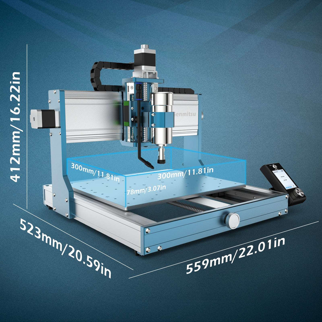 3030-PROVer MAX desktop CNC router for metalworking