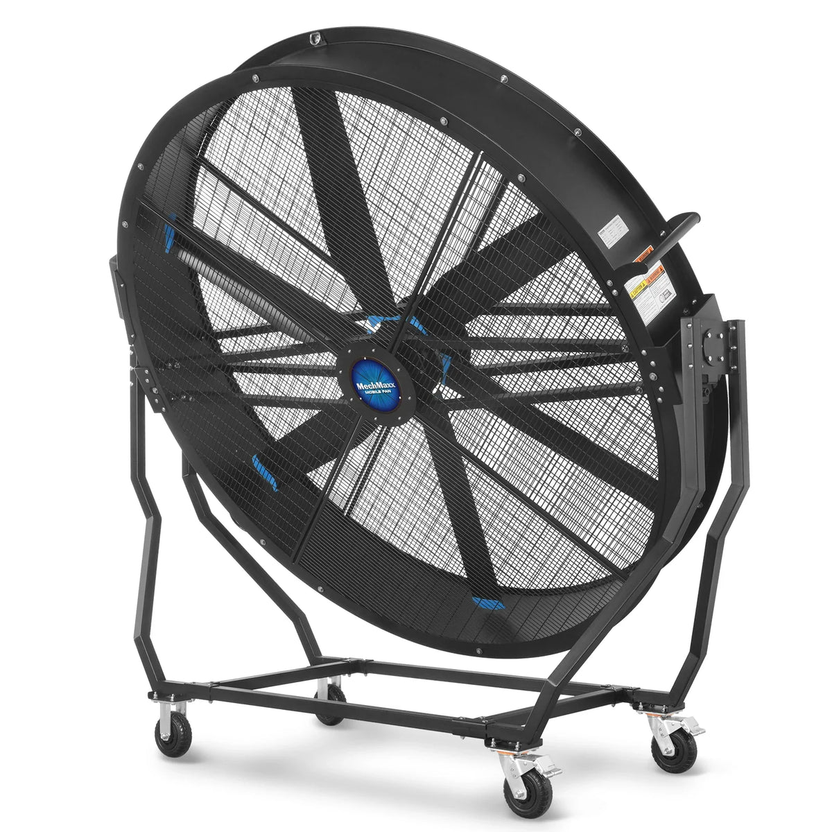 MechMaxx 79" Portable Industrial Floor Fan, Tiltable — Variable-Speed PMSM Motor