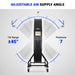 MechMaxx 79" Portable Industrial Floor Fan, Tiltable — Variable-Speed PMSM Motor
