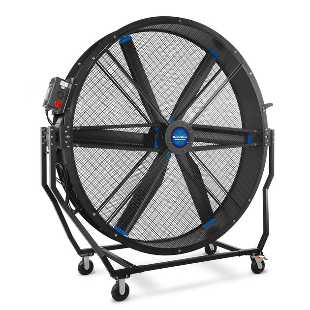 MechMaxx 79 inch tiltable portable industrial floor fan