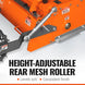 MechMaxx 48 in Stone Burier Reverse Rotary Tiller, 3 Point Hitch Cat.1, Chain Drive, PTO Shaft Included with Slip Clutch, 20-45 HP, RSB48 - view 7
