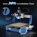 PROVerXL 4030S desktop CNC router machine, 710W spindle