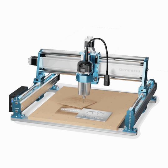 4040-PRO MAX CNC machine with 710W trimmer