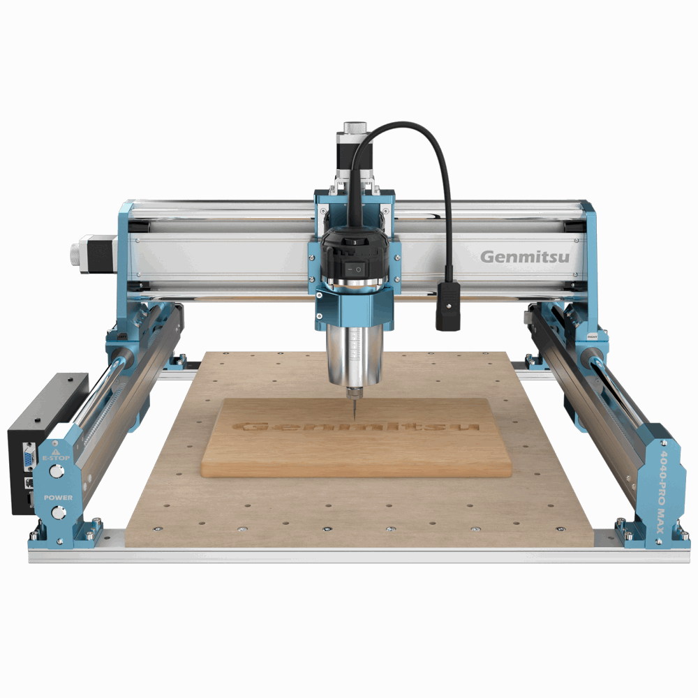 4040-PRO MAX CNC machine with 710W trimmer