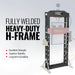 MechMaxx 20 Ton H-Frame Air/Hydraulic Shop Press with Press Pin Kit, Fully Welded Steel Frame, Safety Guard, Foot Pedal Control, HSP20 - view 3