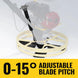 MechMaxx Honda GX160 23 in Walk-Behind Concrete Power Trowel with Blades and Float Pan, PT22H - view 5