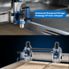 PROVerXL 4x4 CNC router with dual Z-axis and ball screw drive