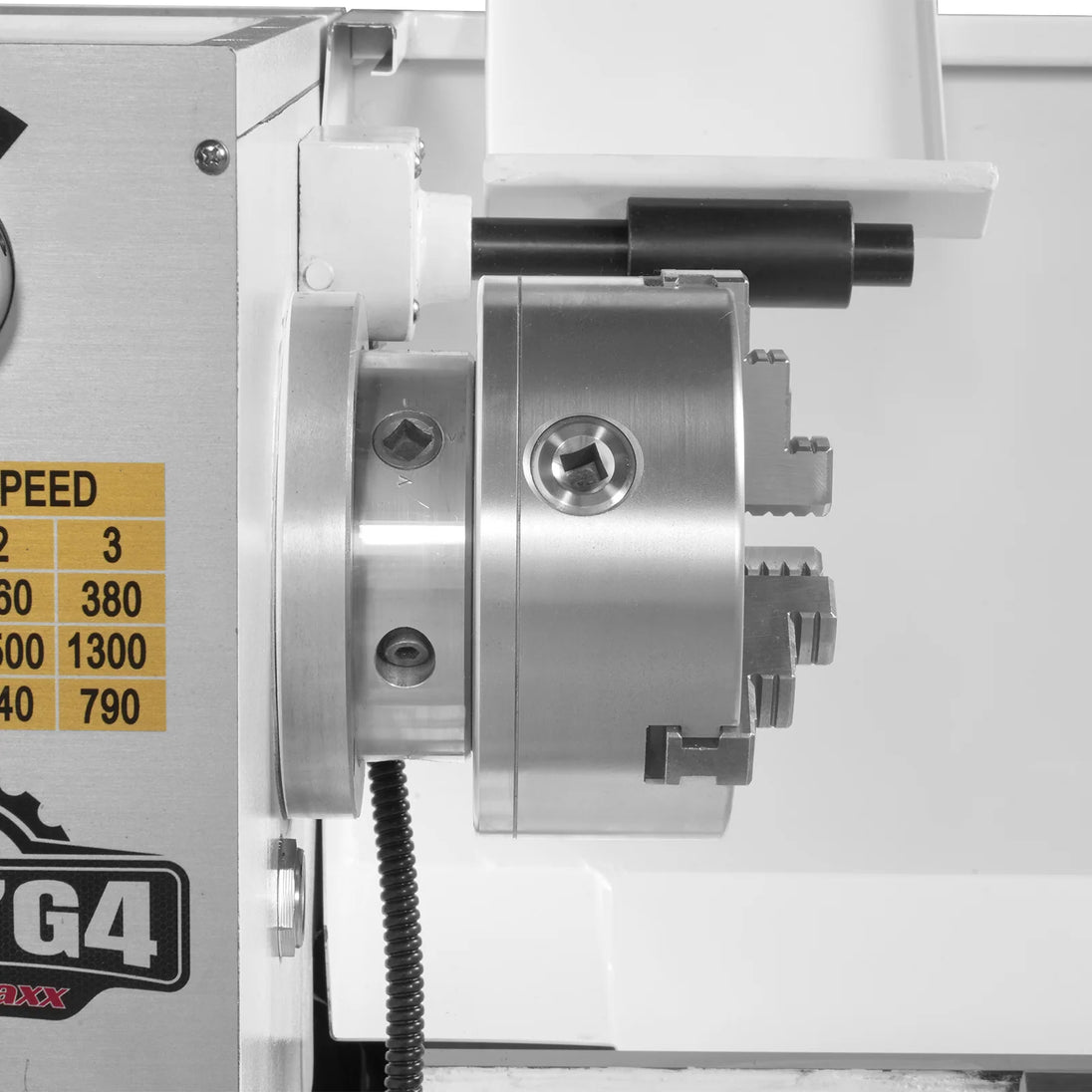 MechMaxx 13" x 37" Industrial Heavy Duty Bench Metal Lathe 1.5HP/1100W Metal Working Lathe High Precision 64-1500 RPM Variable Speed with Four-axis sliding system 1337G4 - view 7