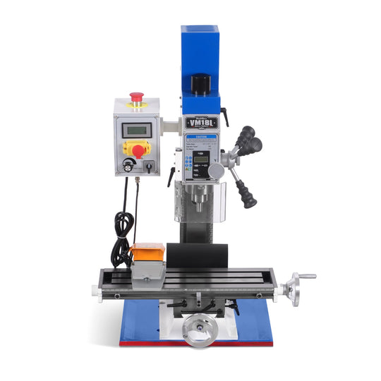MechMaxx 6" x 20" Benchtop Mill Drill Machine — 1HP, VM18L