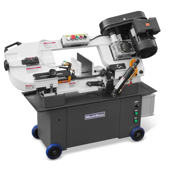 MechMaxx 7" x 12" Metal Band Saw — 1.5HP Dual Voltage, BS-712N