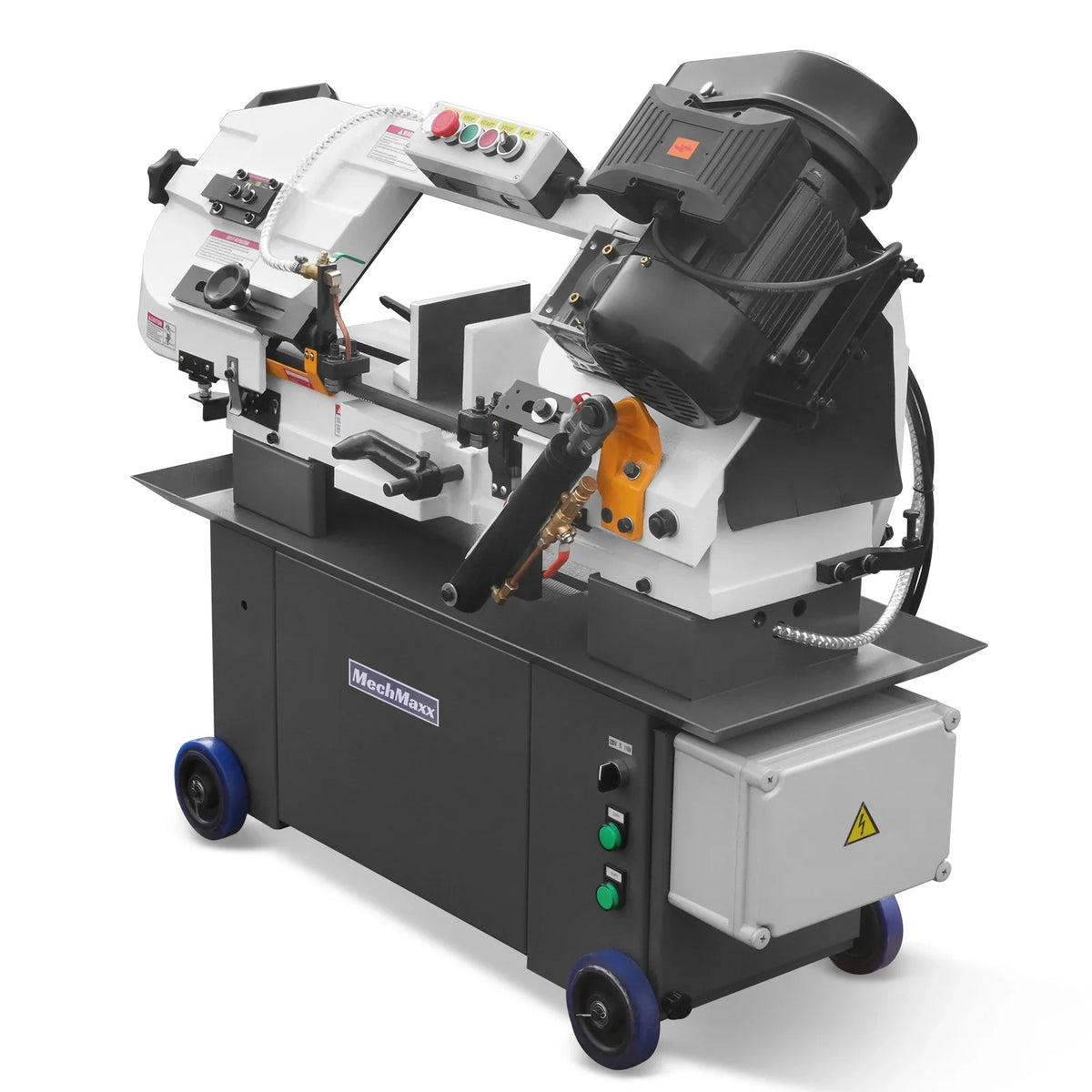 MechMaxx 7" x 12" Metal Band Saw — 1.5HP Dual Voltage, BS-712N