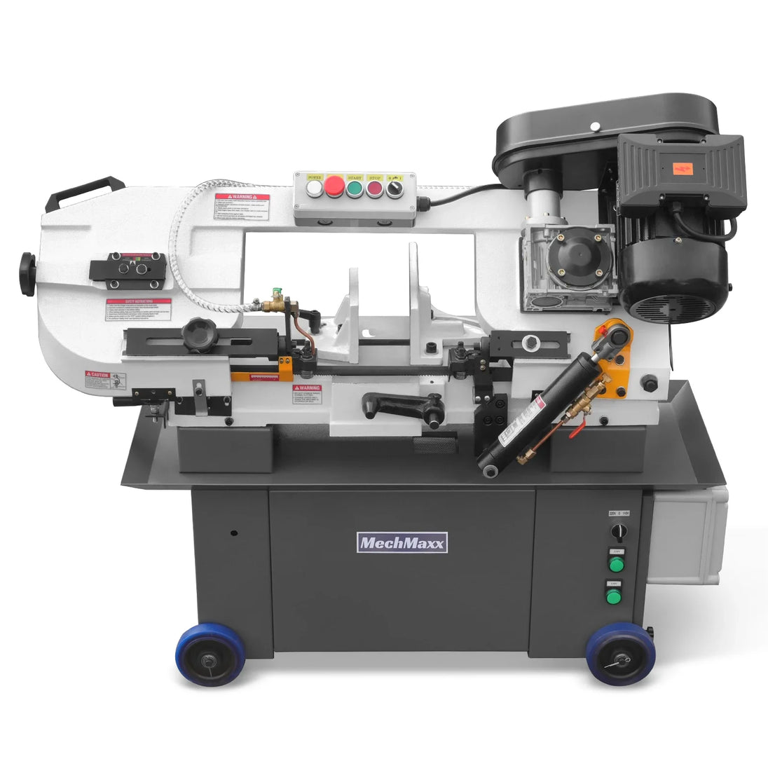 MechMaxx 7" x 12" Metal Band Saw — 1.5HP Dual Voltage, BS-712N