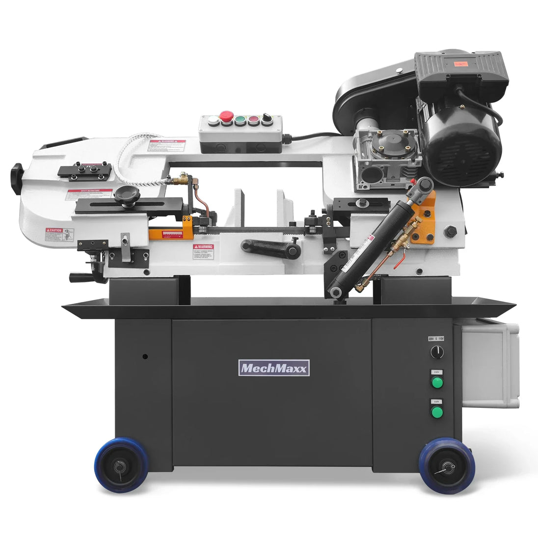 MechMaxx 7" x 12" Metal Band Saw — 1.5HP Dual Voltage, BS-712N