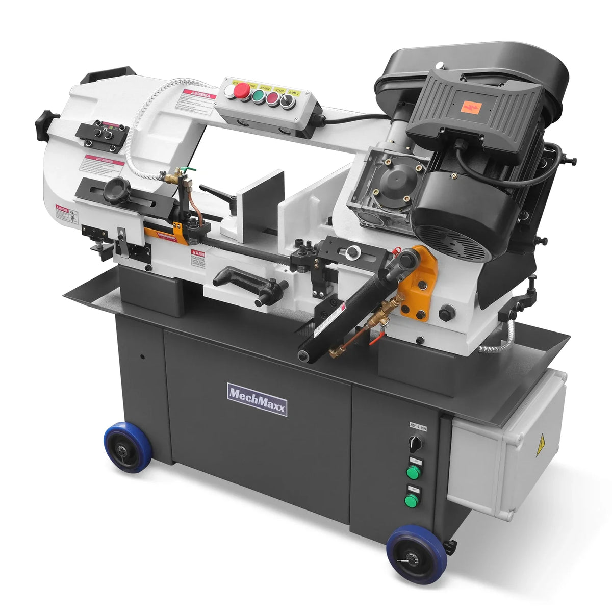 MechMaxx 7" x 12" Metal Band Saw — 1.5HP Dual Voltage, BS-712N