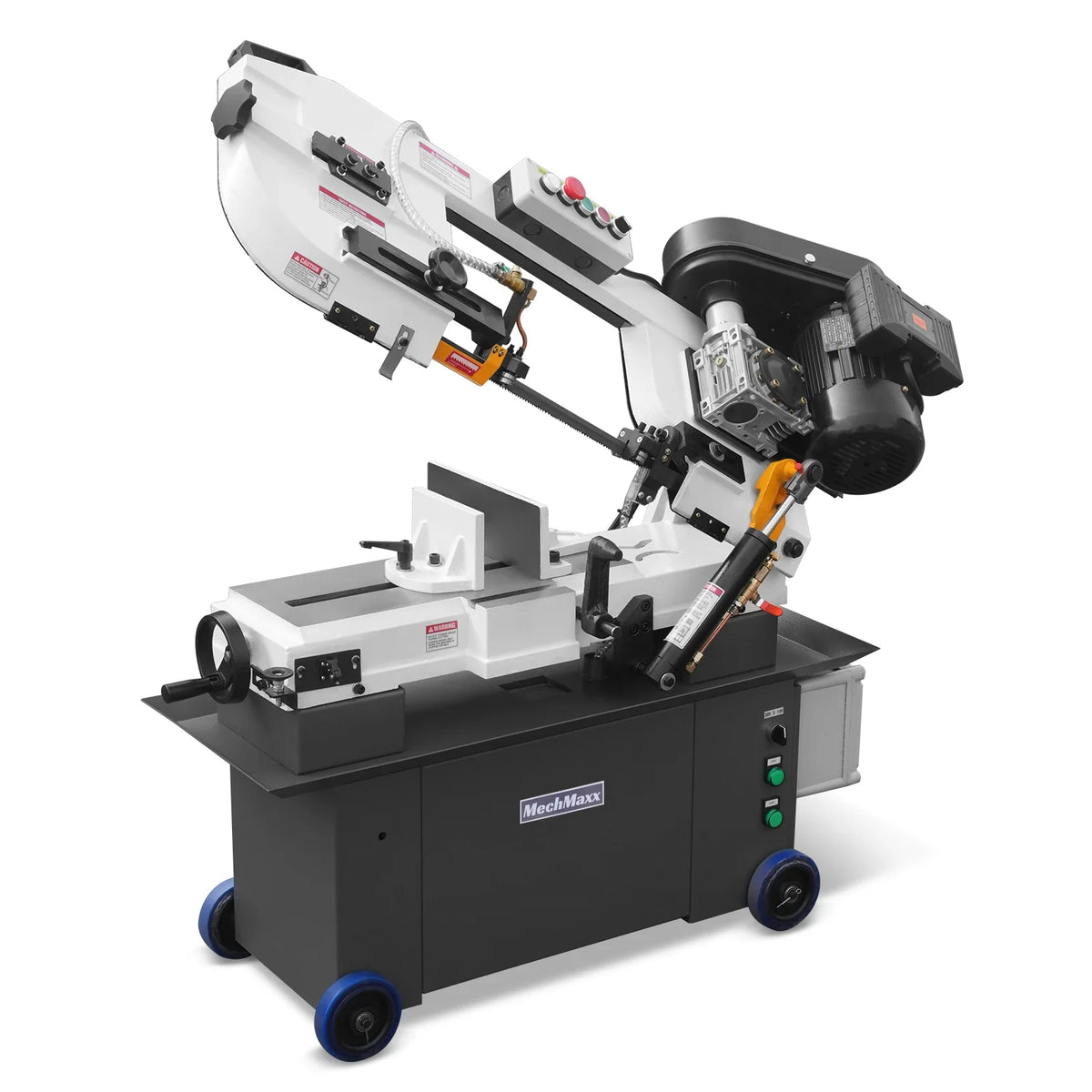 MechMaxx 7" x 12" Metal Band Saw — 1.5HP Dual Voltage, BS-712N
