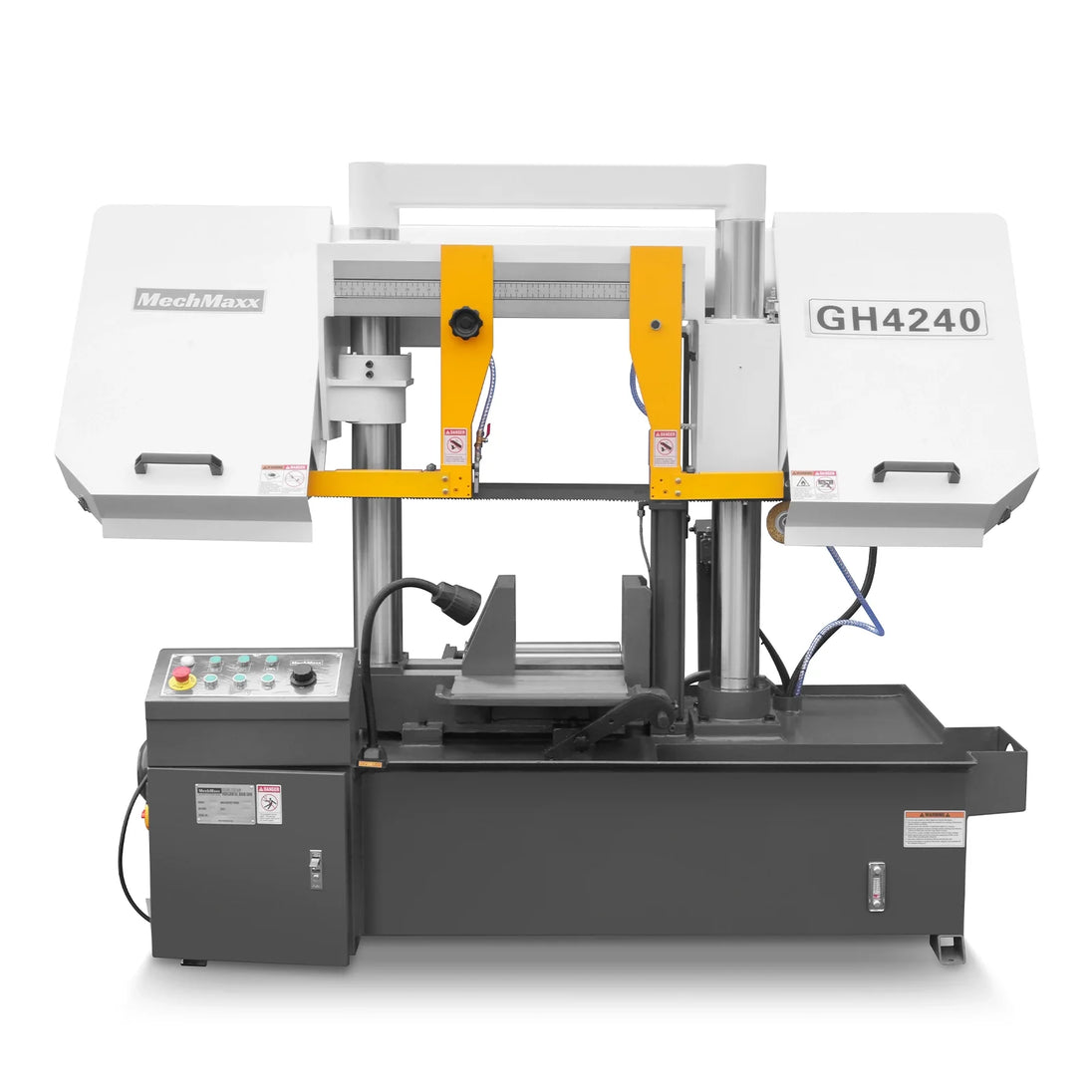 MechMaxx 15.7" Industrial Horizontal Metal Band Saw — Hydraulic Feed, GH4240