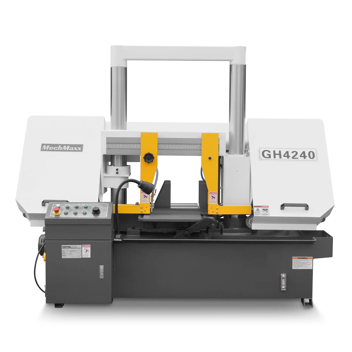 MechMaxx 15.7" Industrial Horizontal Metal Band Saw — Hydraulic Feed, GH4240