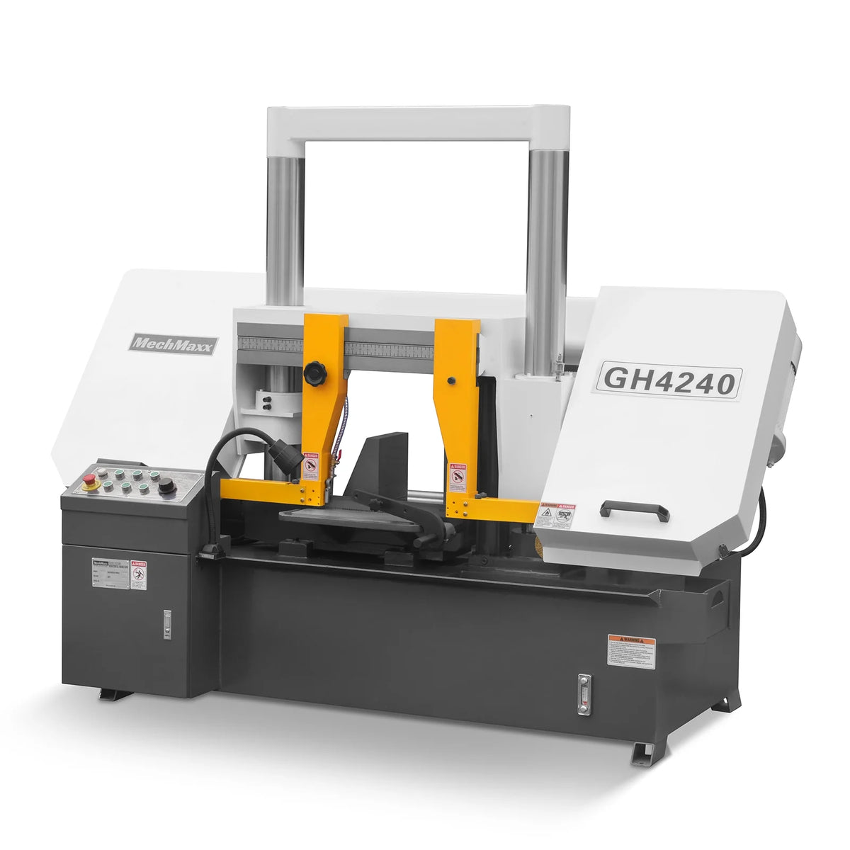 MechMaxx 15.7" Industrial Horizontal Metal Band Saw — Hydraulic Feed, GH4240