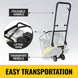 MechMaxx Honda GX160 Vibratory Plate Compactor with Wheel Kit, 3600 lb Centrifugal Force for Soil, Gravel, Asphalt and Paver Base, PC90H - view 7