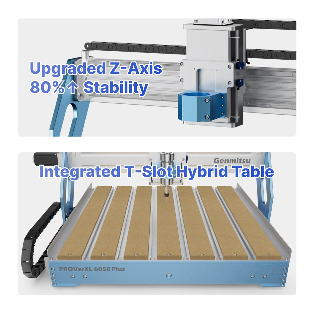PROVerXL 6050 Plus CNC router, 300W spindle, dual linear rails