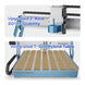 PROVerXL 6050 Plus CNC router, 300W spindle, dual linear rails