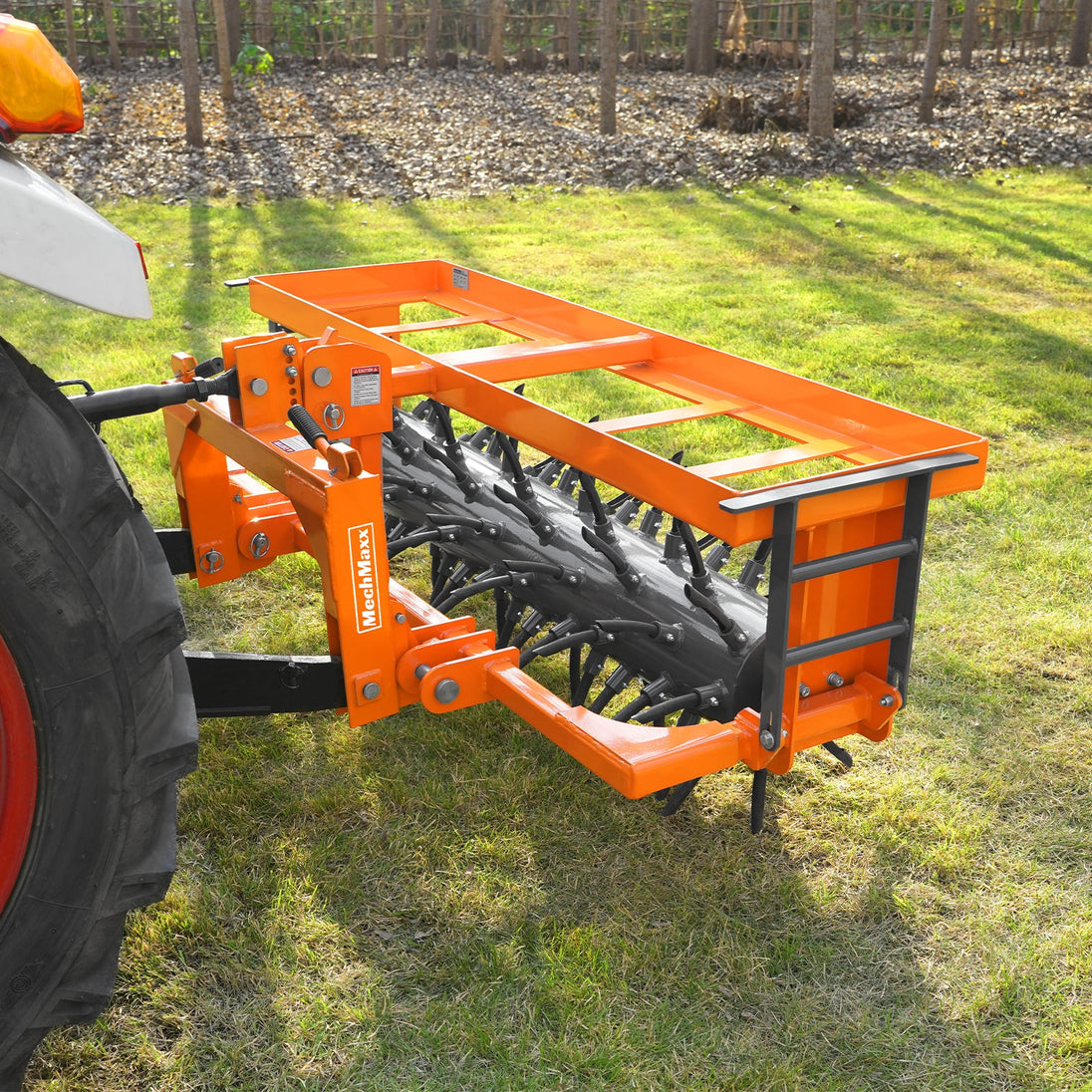 MechMaxx 62" 3 Point Drum Filled Plug Aerator Fits Cat 1 And 2 Tractors, DLA60 - view 7