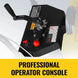 MechMaxx Honda GX160 Walk-Behind Concrete Floor Saw, 14 in Blade, 4 in Cutting Depth, FS350H - view 8