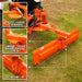 MechMaxx 72" 6-Way Rear Blade 3 Point Hitch Tractor Attachment, RB72S - view 3