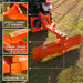 MechMaxx 72" Heavy Duty 6-Way Rear Blade 3 Point Hitch Tractor Attachment, RB72SE - view 3