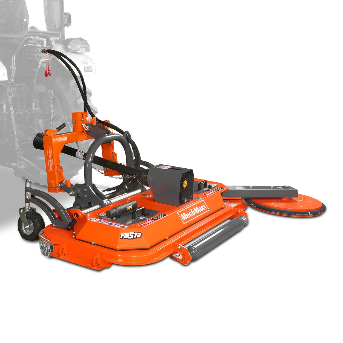 MechMaxx 72 in Orchard Finish Mower, 3 Point Hitch Cat.1, Hydraulic Offset, PTO Shaft Included with Shear Bolt, 25-50 HP, FMS72 - view 8