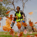 79.9cc Commercial Backpack Leaf Blower 1,272 CFM 222 MPH Lightweight Professional Gas Powered Blower Landscaping Lawn Care Property Maintenance - view 2