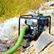 2 Inch Trash Water Pump 164 GPM 3.5HP GX120 powered by Honda Portable Utility - view 3