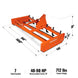 MechMaxx 96" Heavy Duty Land Leveler Land Plane Scraper Grader with Shanks 3 Point Hitch, LP96 - view 2