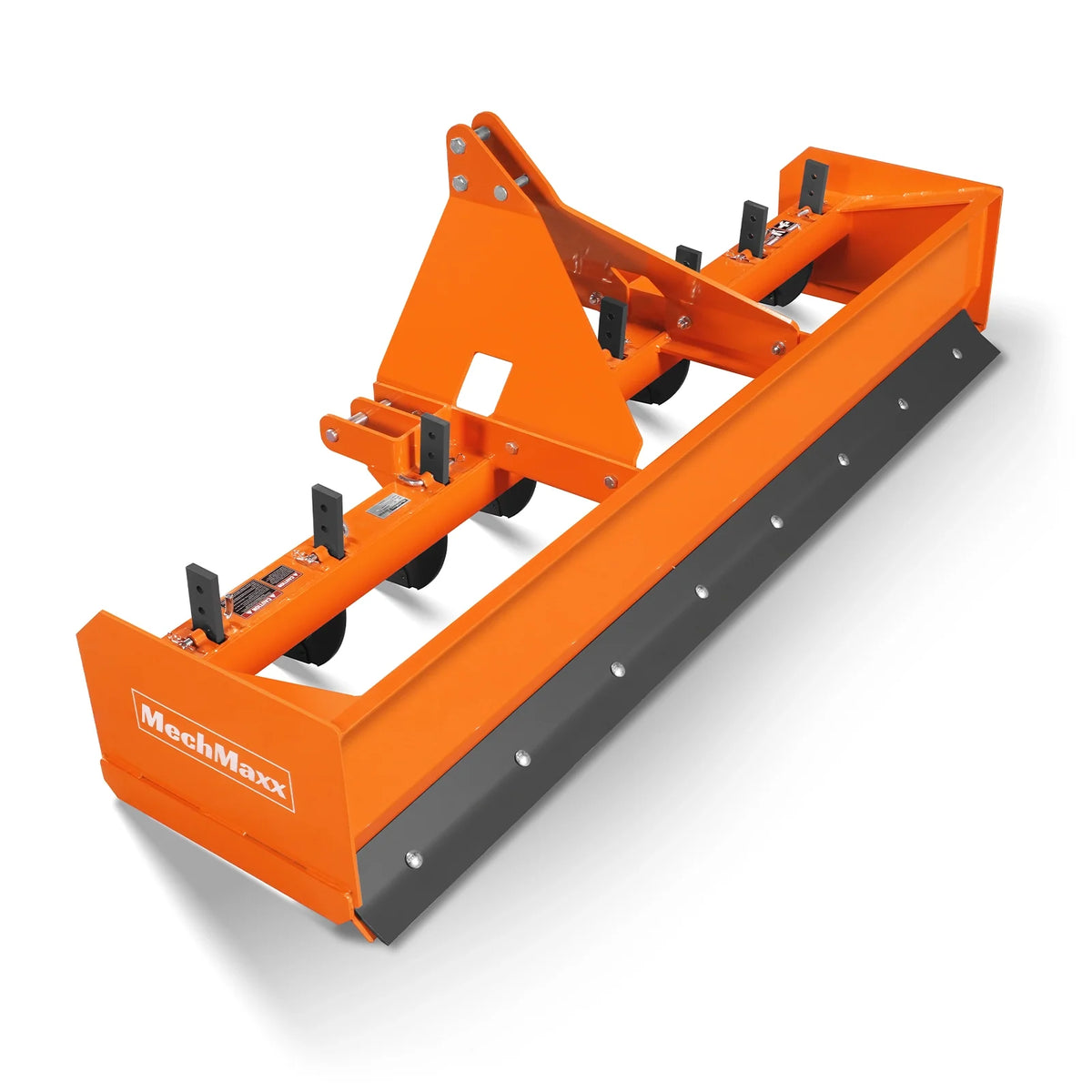 MechMaxx 96" Box Blade Scraper with 8 Shanks 3 Point Hitch Tractor Attachment, BB96 - view 7