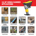 3.6HP Honda Vibratory Rammer Jumping Jack Tamper with Honda GXR120 Engine Impact Force 3,550 lbs/ft - view 13