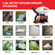 5 Gal Battery-Powered Fertilizer Spreader Broadcast Lawn Seed Ice Melt Salt - view 18
