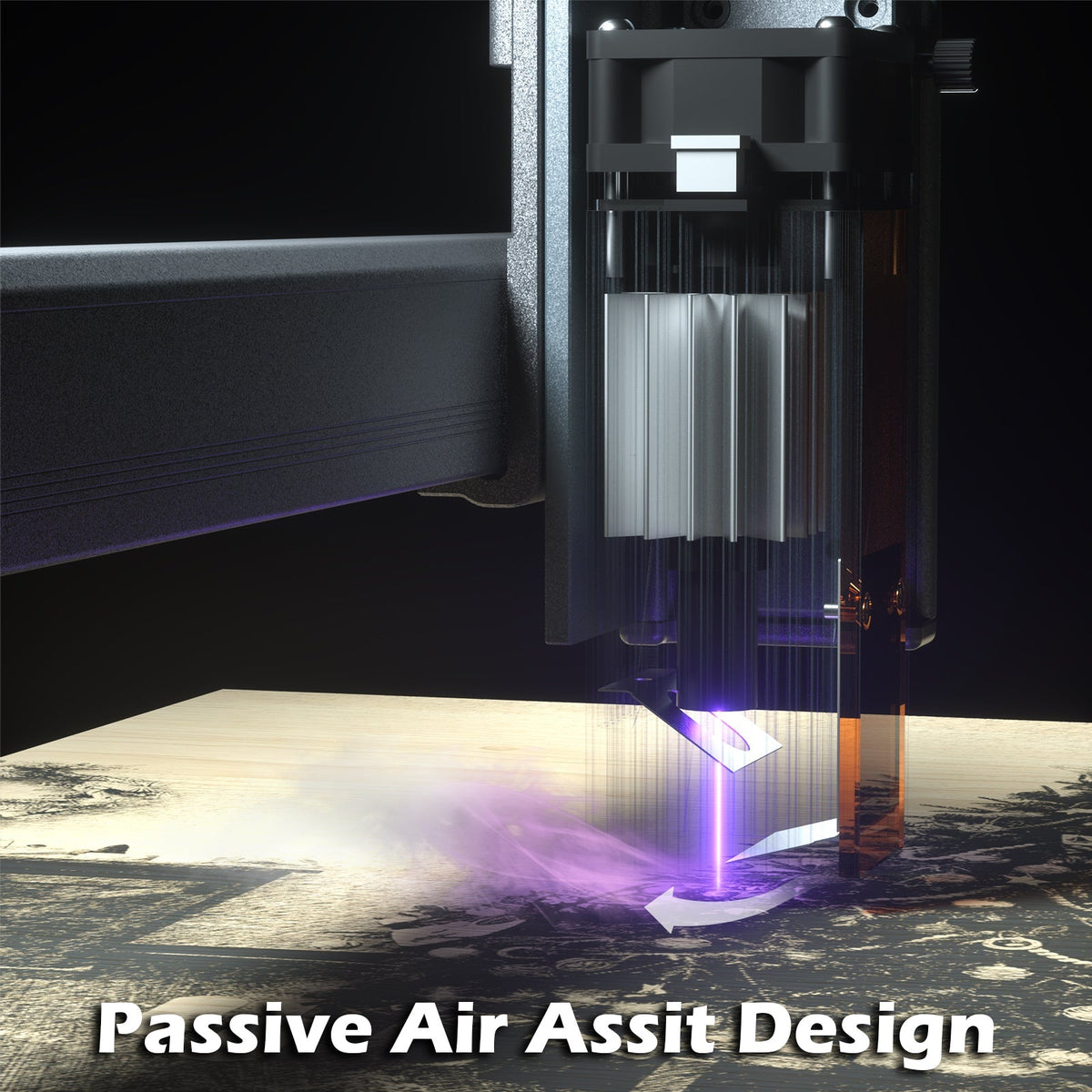 Jinsoku LC-40 laser engraver with wireless control