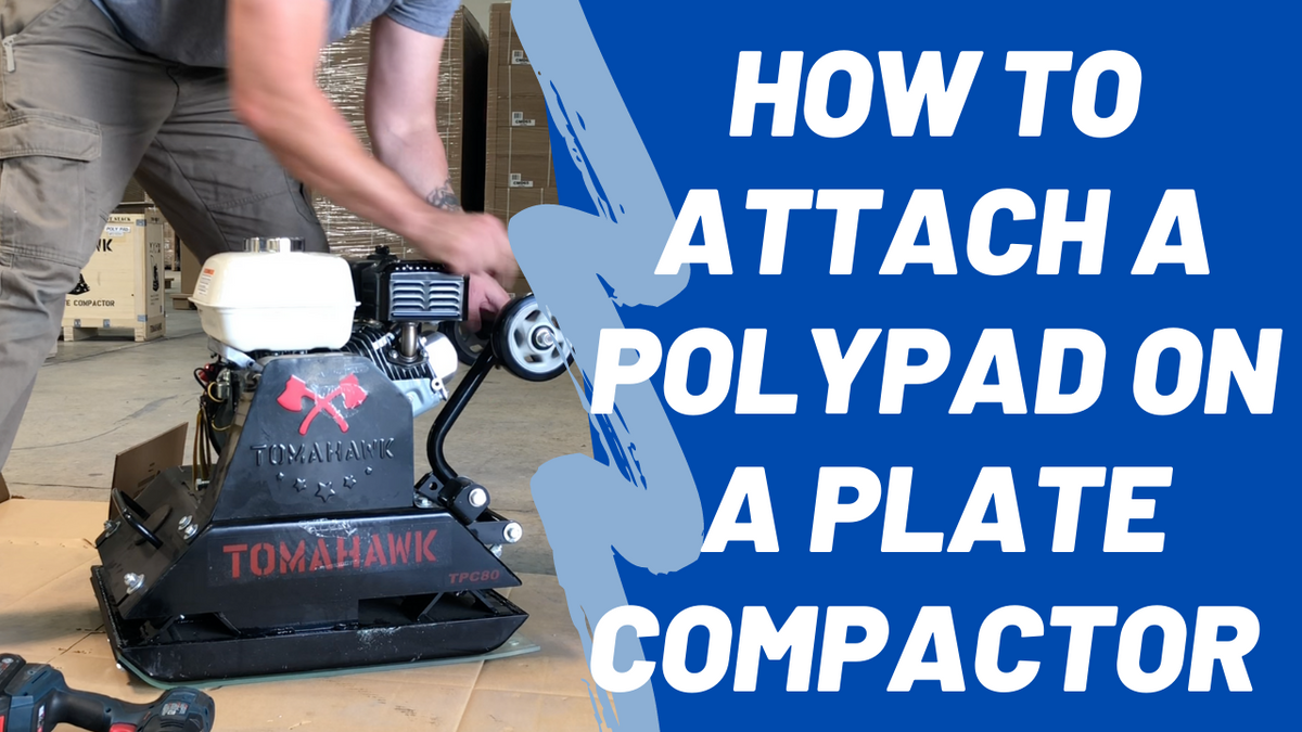 Polyurethane Paver Pad for TPC80 Plate Compactor Brick Paver Compaction - view 2
