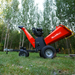 MechMaxx 6" Wood Chipper — Kohler 429cc, 4-Wheel Tow with Taillights
