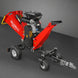 MechMaxx 8" Wood Chipper — Honda GX690 22HP, 4-Wheel Tow