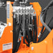 MechMaxx 9' Tractor Backhoe Attachment with Hydraulic Thumb, 15" Bucket, ISO/SAE Switchable Controls, Self-Contained Hydraulic System, 3 Point Hitch Cat.1 & 2, 25-100 HP, BH860H - view 8