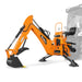MechMaxx BH860M 9-foot tractor backhoe attachment with mechanical thumb