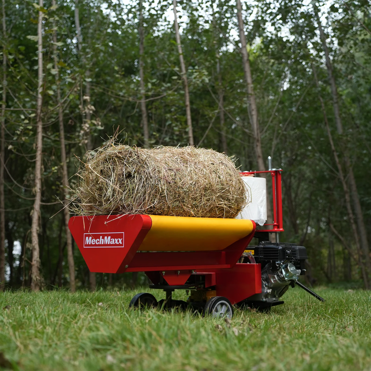 MechMaxx 7HP 212cc Gasoline Engine Powered Bale Wrapper, 20 inch Wrapping Diameter, HW20 - view 5