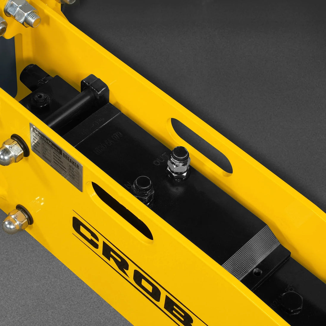 MechMaxx 300 ft-lbs Hydraulic Concrete Breaker — Mini Skid Steer Attachment