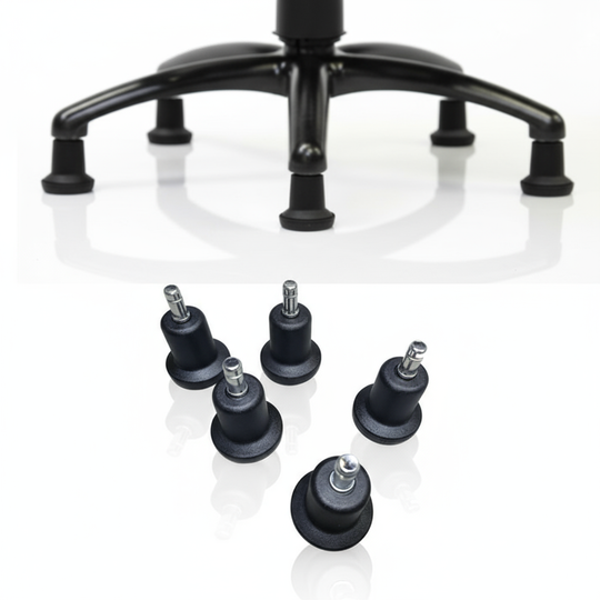 Chair glides, set of 5, for Stealth chair