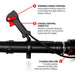 Cardinal 63.3cc Backpack Leaf Blower 675 CFM 196 MPH Gas Powered Professional Lawn Care Landscaping Yard Cleanup - view 6
