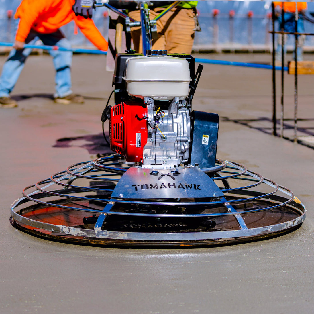 Heavy-Duty Float Pan for Concrete Power Trowels – Premium Steel for Concrete Finishing - view 3