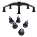 Chair glides, set of 5, for Stealth chair